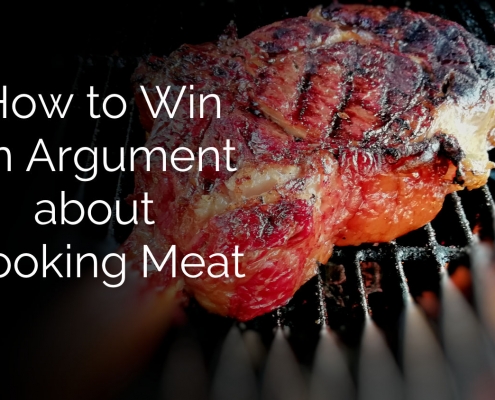 Argument about cooking meat