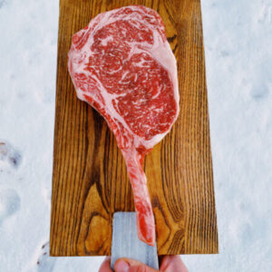 Wagyu Grass Fed Tomahawk Ribeye Steak